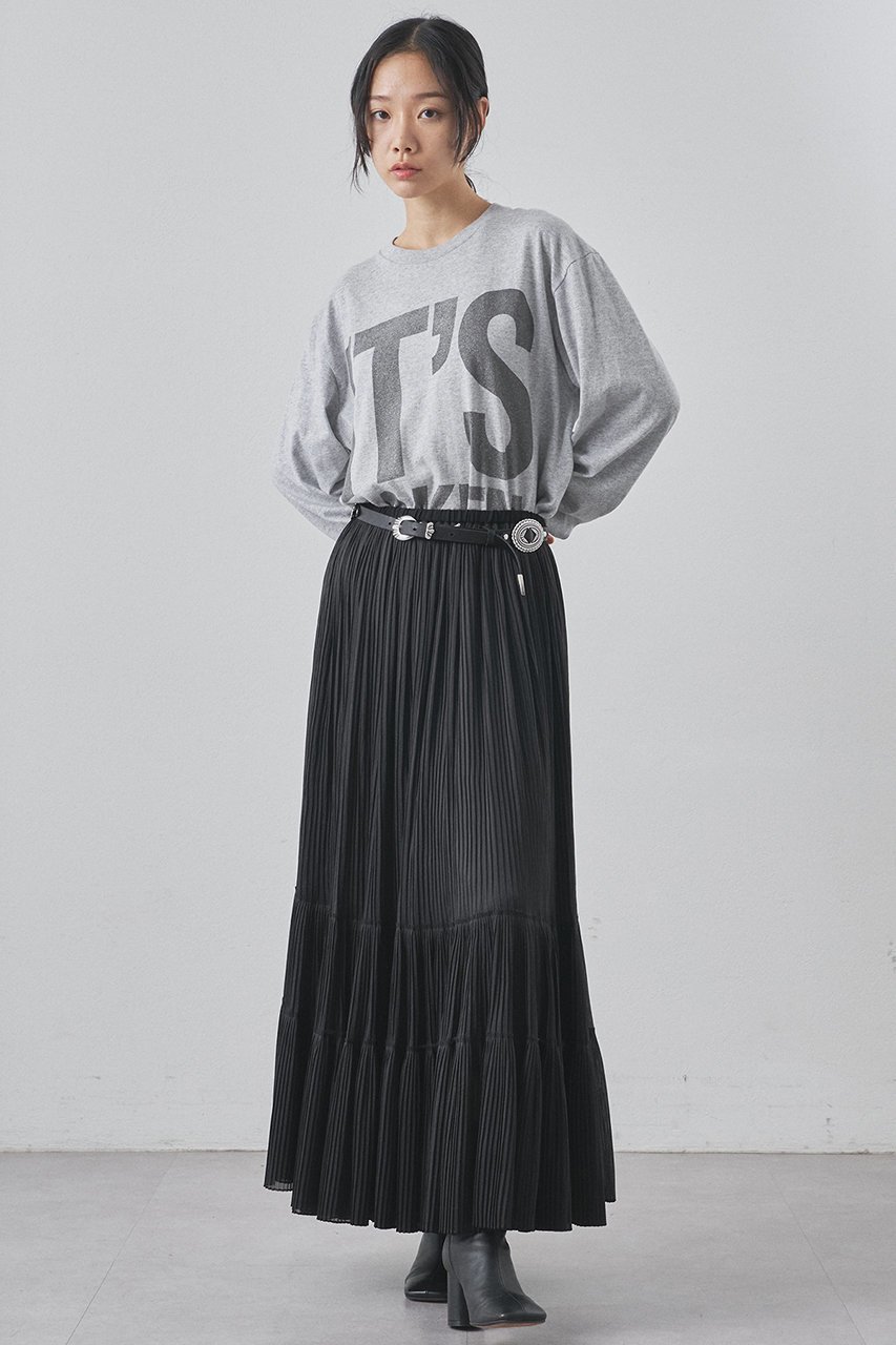 【ウィムガゼット/Whim Gazette】のBIGロゴ ロンTEE 人気、トレンドファッション・服の通販 founy(ファニー) 　ファッション　Fashion　レディースファッション　Fashion for Women　トップス・カットソー　Cut & Sew Tops　シャツ・ブラウス・オフィスカジュアル　Elegant Blouses & Button-Ups　ロングTシャツ・Tシャツ　Longline T-Shirts & Tees　カットソー・ベーシックTシャツ　Cut-and-Sewn Tops / Stretch Tees & Basics　カットソー　Cut and Sewn Top　スリーブ　Sleeve, Long Sleeve / Short Sleeve　プリント　Print, Printed Pattern　ボトム　Bottoms, Lower Wear　リラックス　Relax, Relaxed Fit　ロング　Long, Long-Length　定番　Standard, Basic Item　新作・新入荷　New Arrivals / New In　other-4|ID: prp329100004764746 ipo3291000000034495073