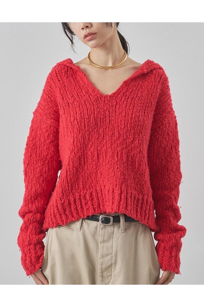 【ウィムガゼット/Whim Gazette】のローゲージスキッパープルオーバー インテリア・キッズ・メンズ・レディースファッション・服の通販 founy(ファニー) https://founy.com/ ファッション Fashion レディースファッション Fashion for Women トップス・カットソー Cut & Sew Tops ニット Knit Tops & Sweaters カジュアルプルオーバー・ニットトップス Pullovers & Knit Tops / Casual Pullovers スキッパー Skipper, Open Collar バランス Balance, Style Balance ボトム Bottoms, Lower Wear 新作・新入荷 New Arrivals / New In A/W・秋冬 Autumn/Winter |ID: prp329100004764747 ipo3291000000034495079