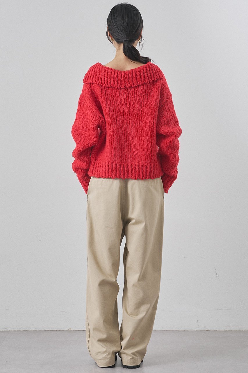 【ウィムガゼット/Whim Gazette】のローゲージスキッパープルオーバー 人気、トレンドファッション・服の通販 founy(ファニー) ファッション Fashion レディースファッション Fashion for Women トップス・カットソー Cut & Sew Tops ニット Knit Tops & Sweaters カジュアルプルオーバー・ニットトップス Pullovers & Knit Tops / Casual Pullovers スキッパー Skipper, Open Collar バランス Balance, Style Balance ボトム Bottoms, Lower Wear 新作・新入荷 New Arrivals / New In A/W・秋冬 Autumn/Winter other-6|ID: prp329100004764747 ipo3291000000034495084