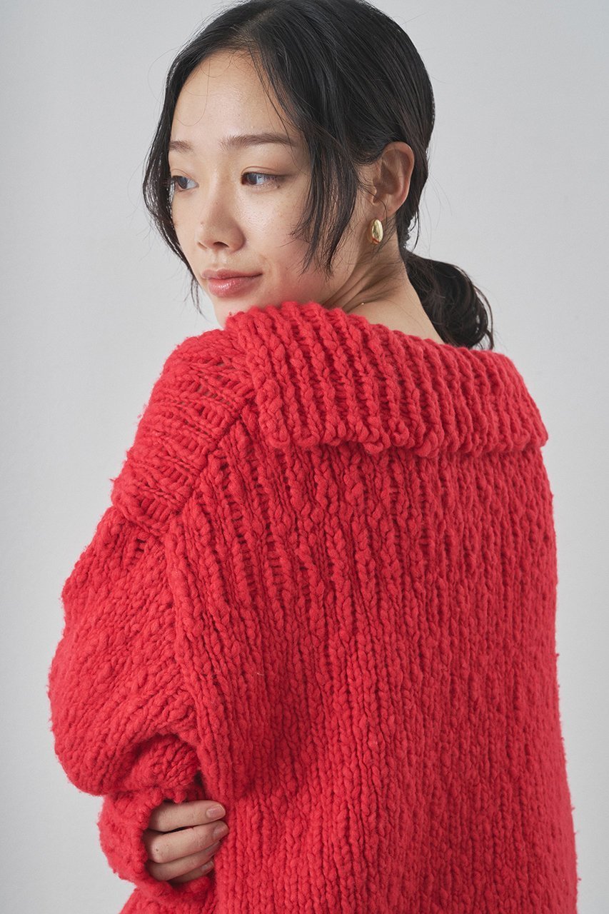 【ウィムガゼット/Whim Gazette】のローゲージスキッパープルオーバー 人気、トレンドファッション・服の通販 founy(ファニー) ファッション Fashion レディースファッション Fashion for Women トップス・カットソー Cut & Sew Tops ニット Knit Tops & Sweaters カジュアルプルオーバー・ニットトップス Pullovers & Knit Tops / Casual Pullovers スキッパー Skipper, Open Collar バランス Balance, Style Balance ボトム Bottoms, Lower Wear 新作・新入荷 New Arrivals / New In A/W・秋冬 Autumn/Winter other-7|ID: prp329100004764747 ipo3291000000034495085