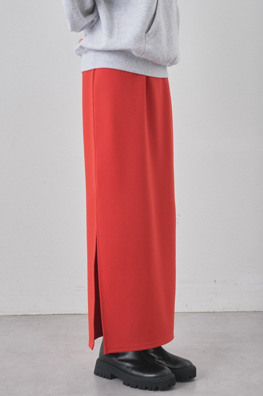 【ウィムガゼット/Whim Gazette】のストレッチジャージスカート 人気、トレンドファッション・服の通販 founy(ファニー) 　ファッション　Fashion　レディースファッション　Fashion for Women　スカート　Skirts　ロングスカート　Long Skirts / Maxi & Midi Skirts　オレンジ　Orange　ギャザー　Gathered, Ruffled　シンプル　Simple, Minimal　ストレッチ　Stretch, Stretchy Fabric　スリット　Slit, Slit Detail　ベーシック　Basic, Essential　ロング　Long, Long-Length　エレガント 上品　Elegant　other-5|ID: prp329100004764748 ipo3291000000035359901