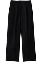 【プレインピープル/PLAIN PEOPLE】のウールボタニークリアテーパードパンツ ブラック|ID: prp329100004764750 ipo3291000000035359906
