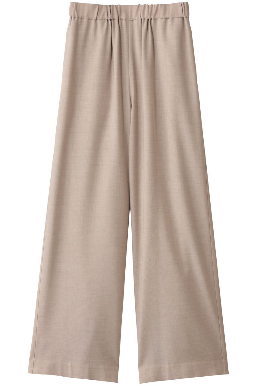 【プレインピープル/PLAIN PEOPLE】のフレックスウールサキソニーストレートパンツ インテリア・キッズ・メンズ・レディースファッション・服の通販 founy(ファニー) ファッション Fashion レディースファッション Fashion for Women パンツ Pants & Trousers ウォーム Warm Fabric ストレッチ Stretch, Stretchy Fabric ストレート Straight, Straight Cut ワイド Wide, Wide Fit 再入荷 Restock / Back in Stock ベージュ|ID: prp329100004764751 ipo3291000000036833576