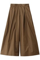【プレインピープル/PLAIN PEOPLE】のコンパクトツイルタックワイドパンツ ブラウン|ID: prp329100004764752 ipo3291000000034555195