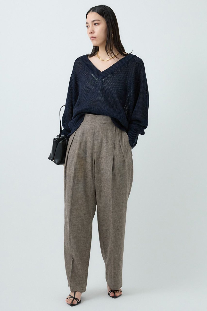 【カオス/Chaos】のGLファームノームトラウザース 人気、トレンドファッション・服の通販 founy(ファニー) 　ファッション　Fashion　レディースファッション　Fashion for Women　パンツ　Pants & Trousers　おすすめ　Recommended / Our Picks　ジャケット　Jacket, Outerwear　センター　Center, Center Line　フロント　Front, Front Design　マニッシュ　Mannish, Boyish　リラックス　Relax, Relaxed Fit　other-6|ID: prp329100004764757 ipo3291000000034639442