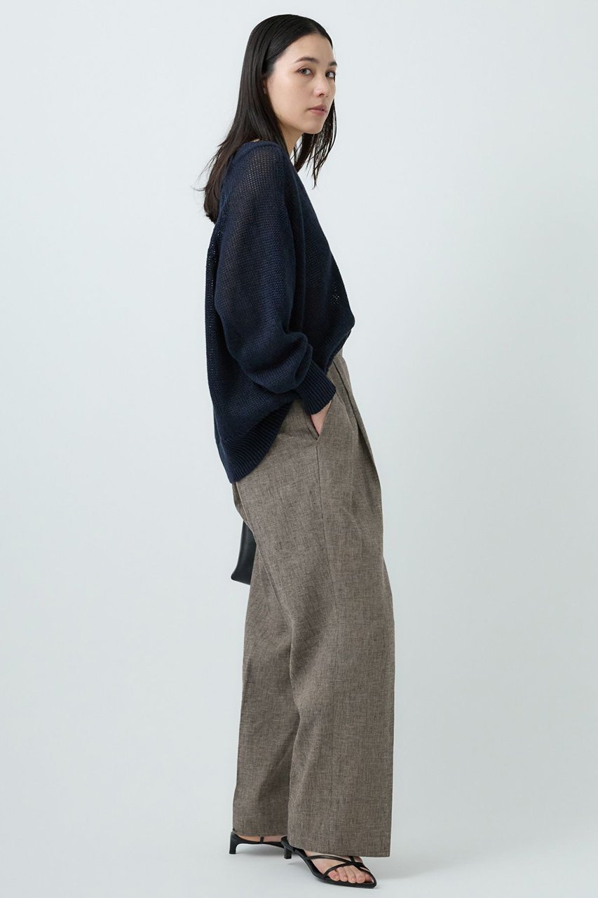 【カオス/Chaos】のGLファームノームトラウザース 人気、トレンドファッション・服の通販 founy(ファニー) 　ファッション　Fashion　レディースファッション　Fashion for Women　パンツ　Pants & Trousers　おすすめ　Recommended / Our Picks　ジャケット　Jacket, Outerwear　センター　Center, Center Line　フロント　Front, Front Design　マニッシュ　Mannish, Boyish　リラックス　Relax, Relaxed Fit　other-7|ID: prp329100004764757 ipo3291000000034639443