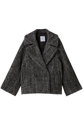 【プルミエ アロンディスモン/1er Arrondissement】 へリンボンラメツイードショートコート人気、トレンドファッション・服の通販 founy(ファニー) ファッション Fashion レディースファッション Fashion for Women アウター Coat / Outerwear Collection コート・ロングコート・ピーコート Long Coats, Peacoats & More ショート Short, Short Length ツイード Twill, Twill Weave バランス Balance, Style Balance フォルム Silhouette, Form リラックス Relax, Relaxed Fit ワイド Wide, Wide Fit エレガント 上品 Elegant 新作・新入荷 New Arrivals / New In |ID:prp329100004764759