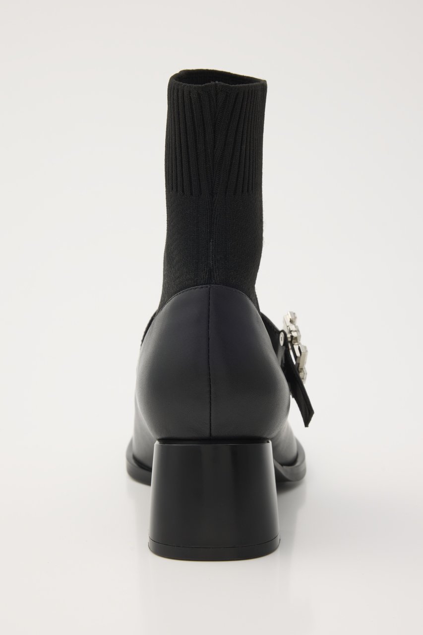 【スタッカート/STACCATO】のリコニットコンビブーツ 人気、トレンドファッション・服の通販 founy(ファニー) 　ファッション　Fashion　レディースファッション　Fashion for Women　ショート　Short, Short Length　ストーン　Stone, Gem-Like　フィット　Fit, Slim Fit　フェミニン　Feminine, Girly　フレア　Flare, Flared　ブロック　Block, Solid Block Pattern　リブニット　Rib Knit, Ribbed Knit　新作・新入荷　New Arrivals / New In　other-5|ID: prp329100004764763 ipo3291000000034495209