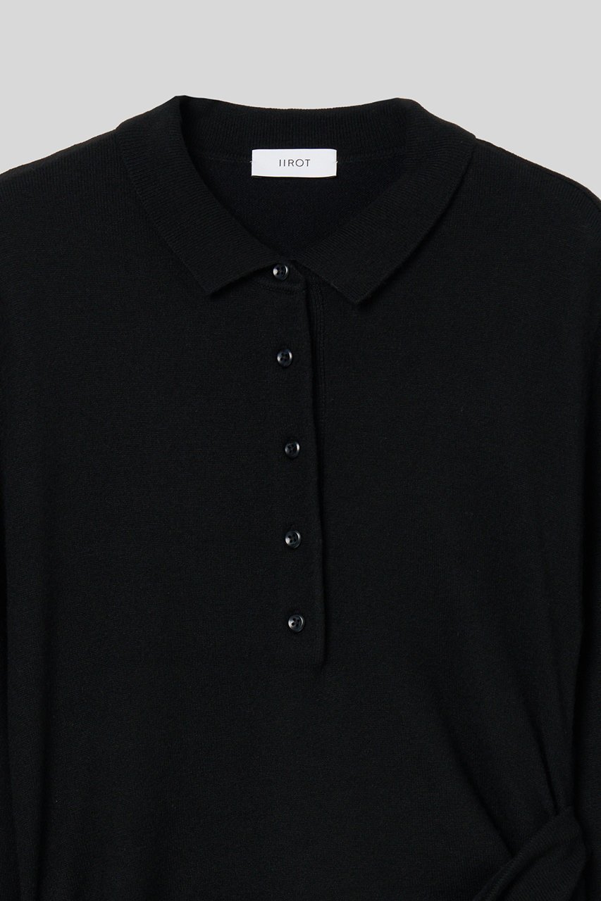 【イロット/IIROT】のカシミヤ ポロ ニット 人気、トレンドファッション・服の通販 founy(ファニー) 　ファッション　Fashion　レディースファッション　Fashion for Women　トップス・カットソー　Cut & Sew Tops　ニット　Knit Tops & Sweaters　カジュアルプルオーバー・ニットトップス　Pullovers & Knit Tops / Casual Pullovers　アシンメトリー　Asymmetrical Style　ギャザー　Gathered, Ruffled　フォルム　Silhouette, Form　エレガント 上品　Elegant　新作・新入荷　New Arrivals / New In　other-3|ID: prp329100004764765 ipo3291000000034495225