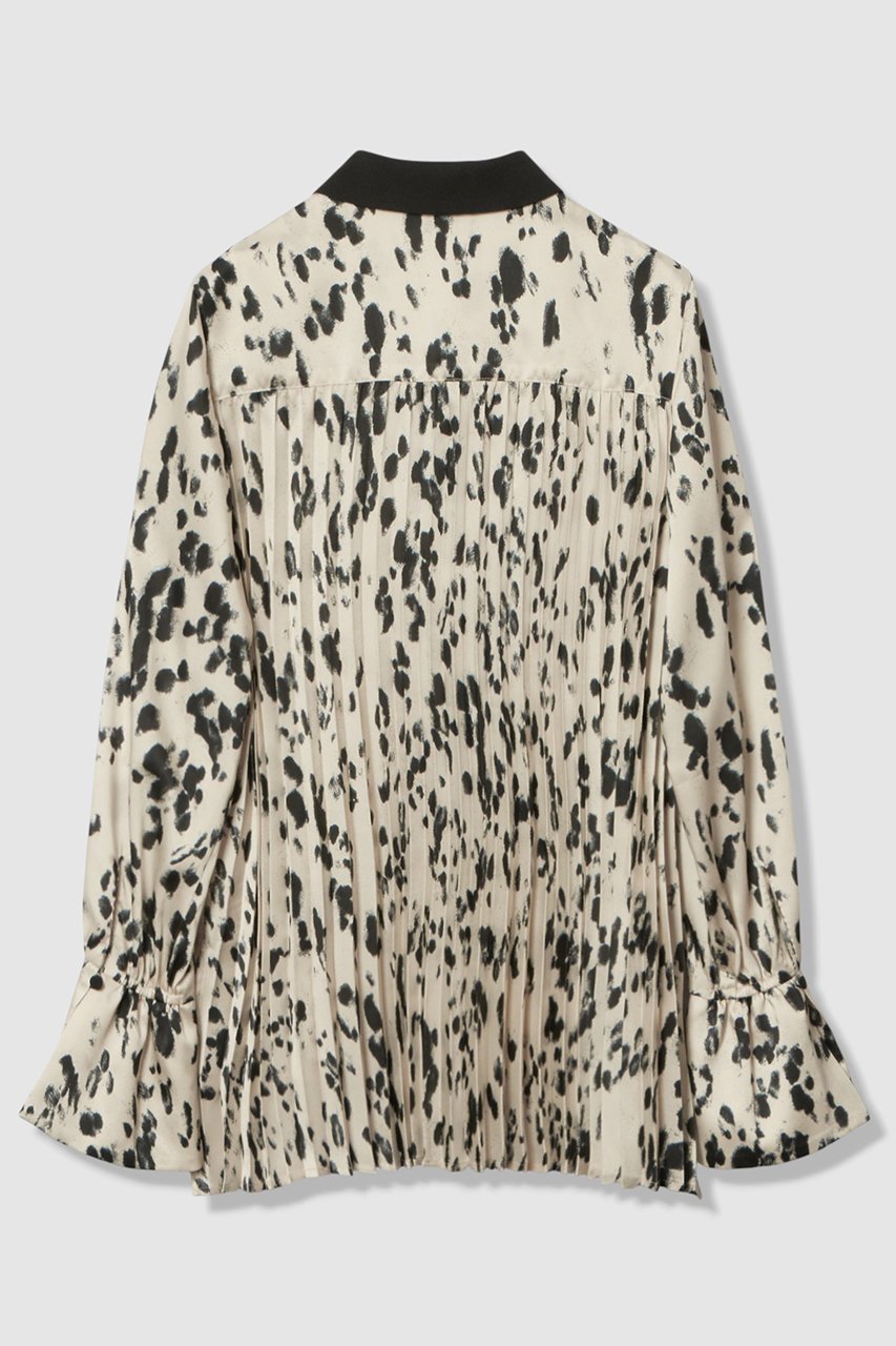 【アルアバイル/allureville】のOFFICINAバックプリーツブラウス 人気、トレンドファッション・服の通販 founy(ファニー) 　ファッション　Fashion　レディースファッション　Fashion for Women　トップス・カットソー　Cut & Sew Tops　シャツ・ブラウス・オフィスカジュアル　Elegant Blouses & Button-Ups　バッグ　Bags　2025年　2025　2025-2026秋冬・A/W　Autumn/Winter 2025–26 AW25–26　おすすめ　Recommended / Our Picks　クラシカル　Classical, Vintage-Inspired　スタイリッシュ　Stylish, Fashionable　スリーブ　Sleeve, Long Sleeve / Short Sleeve　フロント　Front, Front Design　プリント　Print, Printed Pattern　プリーツ　Pleats, Pleated　ボトム　Bottoms, Lower Wear　モノトーン　Monotone, Black and White　ロング　Long, Long-Length　エレガント 上品　Elegant　A/W・秋冬　Autumn/Winter　other-2|ID: prp329100004764778 ipo3291000000034495320