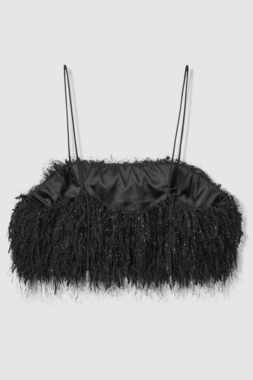 【アルアバイル/allureville】のフェザービスチェ 人気、トレンドファッション・服の通販 founy(ファニー) ファッション Fashion レディースファッション Fashion for Women トップス・カットソー Cut & Sew Tops キャミソール&ノースリーブ Camisoles & Sleeveless Tops シャツ・ブラウス・オフィスカジュアル Elegant Blouses & Button-Ups ビスチェ Bustiers & Corset Tops / Layered Bustier Style 2025年 2025 2025-2026秋冬・A/W Autumn/Winter 2025–26 AW25–26 インナー Innerwear シンプル Simple, Minimal タートルネック Turtleneck, High Neck デニム Denim, Jeans Material ノースリーブ Sleeveless, No-Sleeve パーティ Party, Party Style エレガント 上品 Elegant 冬 Winter / This Winter A/W・秋冬 Autumn/Winter other-2|ID: prp329100004764779 ipo3291000000034495330