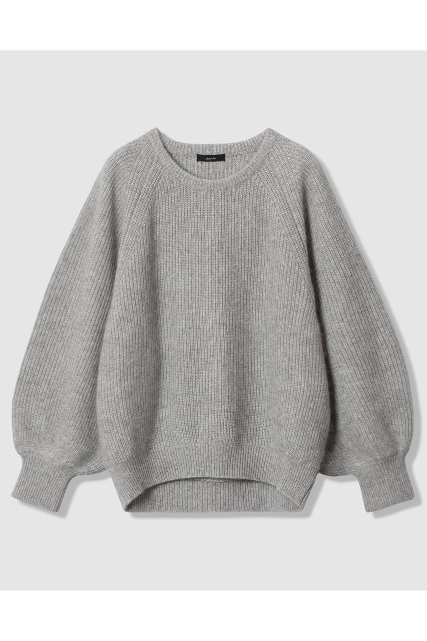 【アルアバイル/allureville】の片畦プルオーバー インテリア・キッズ・メンズ・レディースファッション・服の通販 founy(ファニー) 　ファッション　Fashion　レディースファッション　Fashion for Women　トップス・カットソー　Cut & Sew Tops　ニット　Knit Tops & Sweaters　カジュアルプルオーバー・ニットトップス　Pullovers & Knit Tops / Casual Pullovers　2025年　2025　2025-2026秋冬・A/W　Autumn/Winter 2025–26 AW25–26　バランス　Balance, Style Balance　畦　Ribbed Knit　A/W・秋冬　Autumn/Winter　グレー|ID: prp329100004764780 ipo3291000000034495337