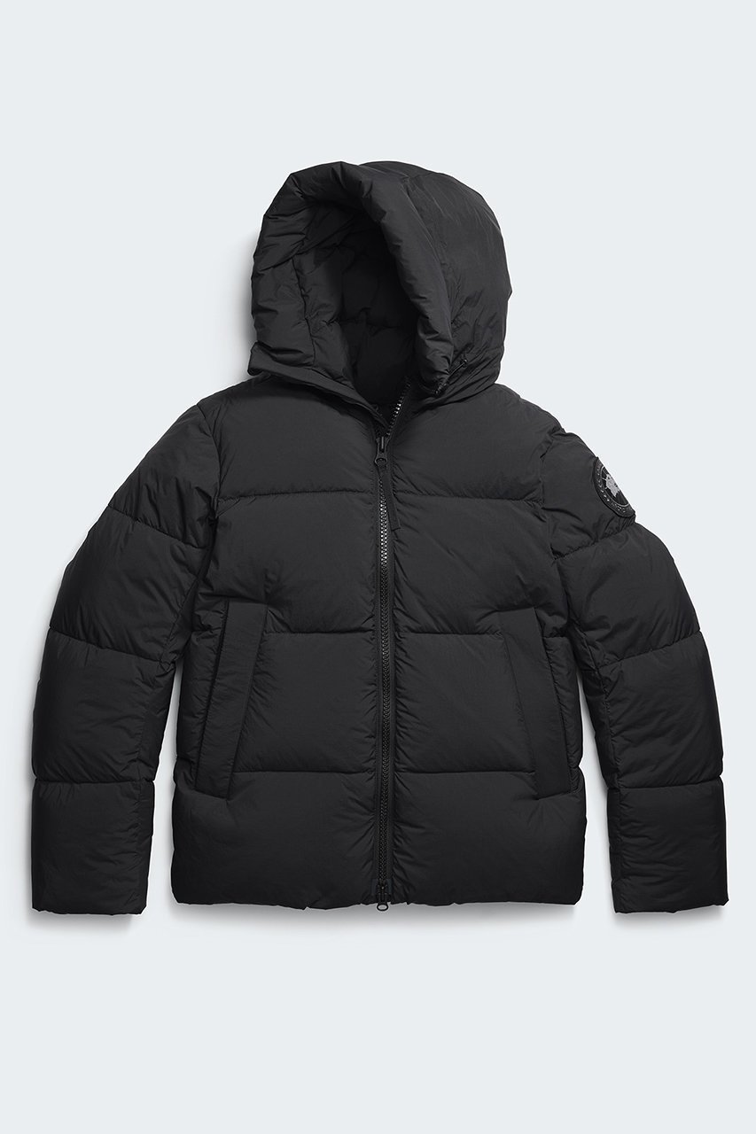 【カナダグース/CANADA GOOSE / MEN】の【MEN】2282MB Crofton Puffer Black Label クロフトン パッファ― インテリア・キッズ・メンズ・レディースファッション・服の通販 founy(ファニー) 　ファッション　Fashion　メンズファッション　Fashion for Men　コンパクト　Compact, Small Size　軽量　Lightweight, Ultra Light　ジャケット　Jacket, Outerwear　ダウン　Down, Puffer　ドローコード　Drawcord, Drawstring Cord　フィット　Fit, Slim Fit　ポケット　Pocket, Pocket Detail　ラグジュアリー　Luxury, Elegant　ラップ　Wrap, Wrap Design　リブニット　Rib Knit, Ribbed Knit　冬　Winter / This Winter　新作・新入荷　New Arrivals / New In　ブラック|ID: prp329100004764783 ipo3291000000034495364