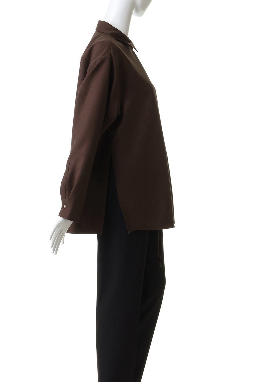 【ミディウミソリッド/MIDIUMISOLID】のdrawstring shirt シャツ 人気、トレンドファッション・服の通販 founy(ファニー) ファッション Fashion レディースファッション Fashion for Women トップス・カットソー Cut & Sew Tops シャツ・ブラウス・オフィスカジュアル Elegant Blouses & Button-Ups スラックス Slacks, Dress Pants スリーブ Sleeve, Long Sleeve / Short Sleeve デニム Denim, Jeans Material ドレープ Drape, Draping Fabric ベーシック Basic, Essential ロング Long, Long-Length 新作・新入荷 New Arrivals / New In other-3|ID: prp329100004765854 ipo3291000000034504615