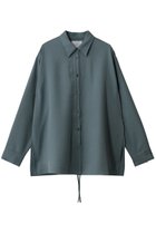 【ミディウミソリッド/MIDIUMISOLID】のドローストリングシャツ l.gray|ID: prp329100004765854 ipo3291000000035729499