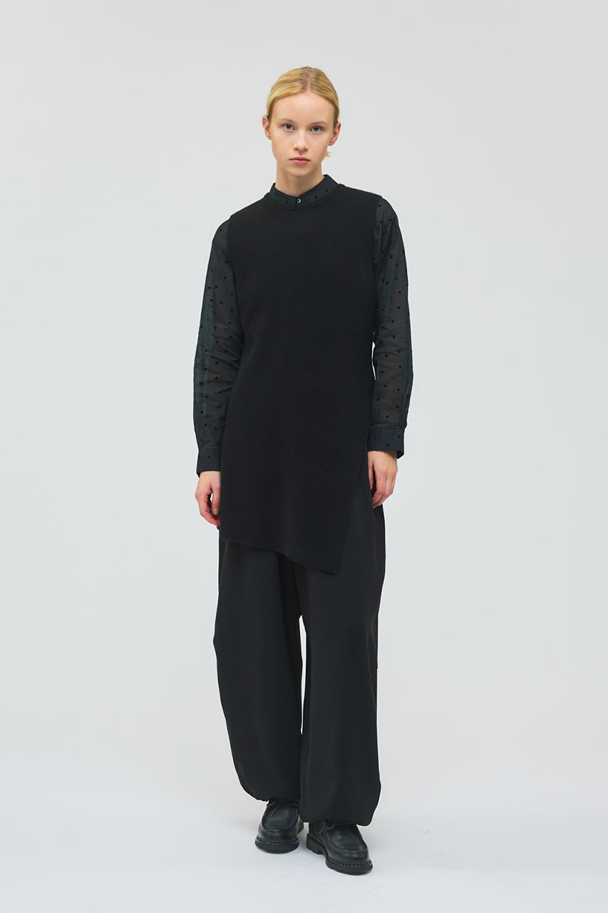 【ミズイロ インド/mizuiro ind】のサイドスリットリブベスト 人気、トレンドファッション・服の通販 founy(ファニー) 　ファッション　Fashion　レディースファッション　Fashion for Women　トップス・カットソー　Cut & Sew Tops　ニット　Knit Tops & Sweaters　ベスト&ジレ / 重ね着スタイル　Vests & Gilets　カジュアルプルオーバー・ニットトップス　Pullovers & Knit Tops / Casual Pullovers　インナー　Innerwear　シンプル　Simple, Minimal　スリット　Slit, Slit Detail　other-7|ID: prp329100004765858 ipo3291000000034565687