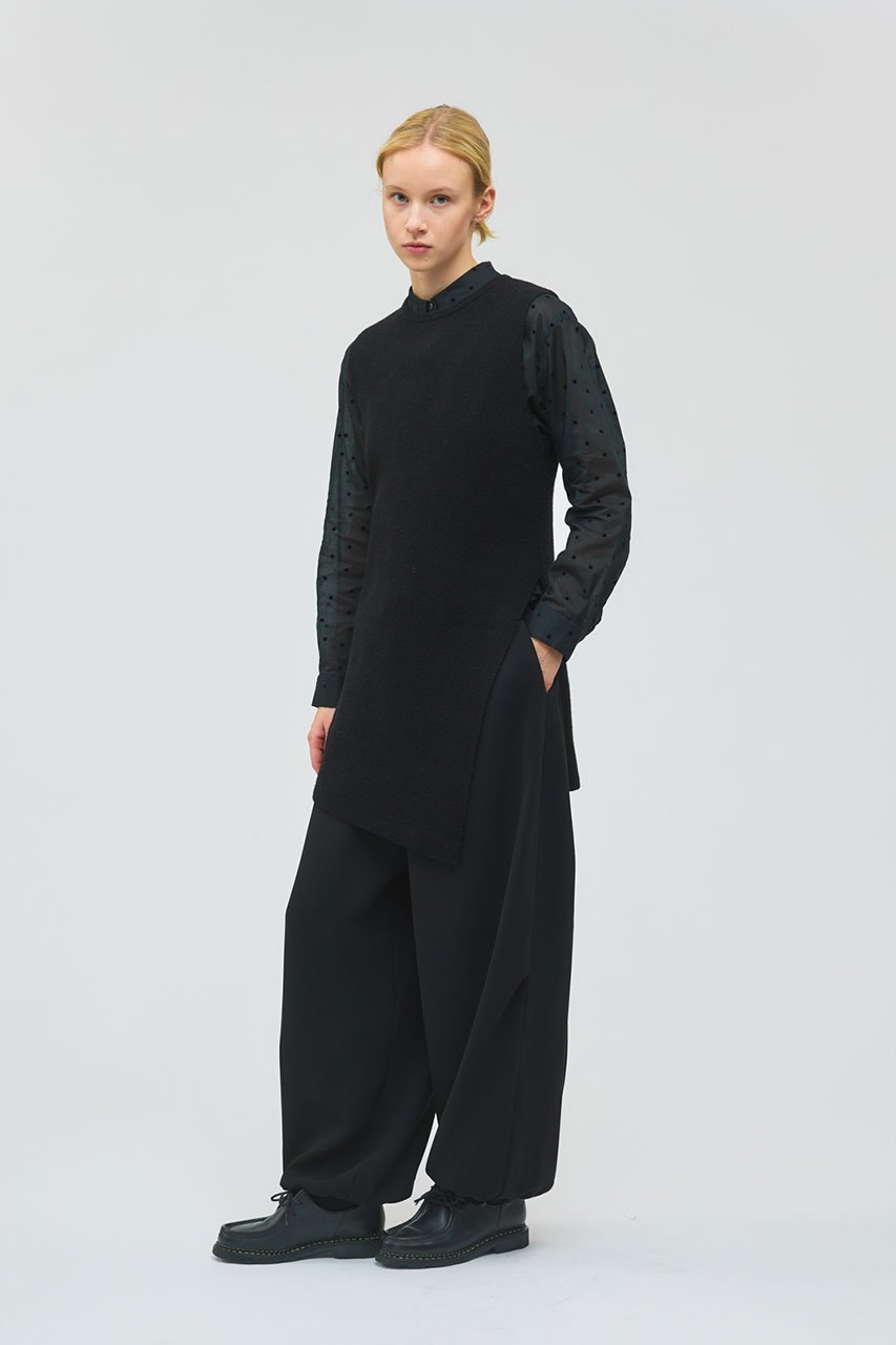 【ミズイロ インド/mizuiro ind】のサイドスリットリブベスト 人気、トレンドファッション・服の通販 founy(ファニー) 　ファッション　Fashion　レディースファッション　Fashion for Women　トップス・カットソー　Cut & Sew Tops　ニット　Knit Tops & Sweaters　ベスト&ジレ / 重ね着スタイル　Vests & Gilets　カジュアルプルオーバー・ニットトップス　Pullovers & Knit Tops / Casual Pullovers　インナー　Innerwear　シンプル　Simple, Minimal　スリット　Slit, Slit Detail　other-8|ID: prp329100004765858 ipo3291000000034565689