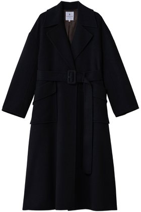 【ランバン オン ブルー/LANVIN en Bleu】 ウールリバーフレアコート人気、トレンドファッション・服の通販 founy(ファニー) ファッション Fashion レディースファッション Fashion for Women アウター Coat / Outerwear Collection コート・ロングコート・ピーコート Long Coats, Peacoats & More なめらか Smooth, Silky Texture ガウン Gown, Robe フレア Flare, Flared リラックス Relax, Relaxed Fit ロング Long, Long-Length 新作・新入荷 New Arrivals / New In |ID:prp329100004765859