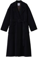 【ランバン オン ブルー/LANVIN en Bleu】のウールリバーフレアコート 人気、トレンドファッション・服の通販 founy(ファニー) ファッション Fashion レディースファッション Fashion for Women アウター Coat / Outerwear Collection コート・ロングコート・ピーコート Long Coats, Peacoats & More なめらか Smooth, Silky Texture ガウン Gown, Robe フレア Flare, Flared リラックス Relax, Relaxed Fit ロング Long, Long-Length 新作・新入荷 New Arrivals / New In |ID:prp329100004765859