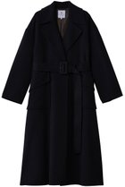 【ランバン オン ブルー/LANVIN en Bleu】のウールリバーフレアコート ネイビー|ID: prp329100004765859 ipo3291000000034504653