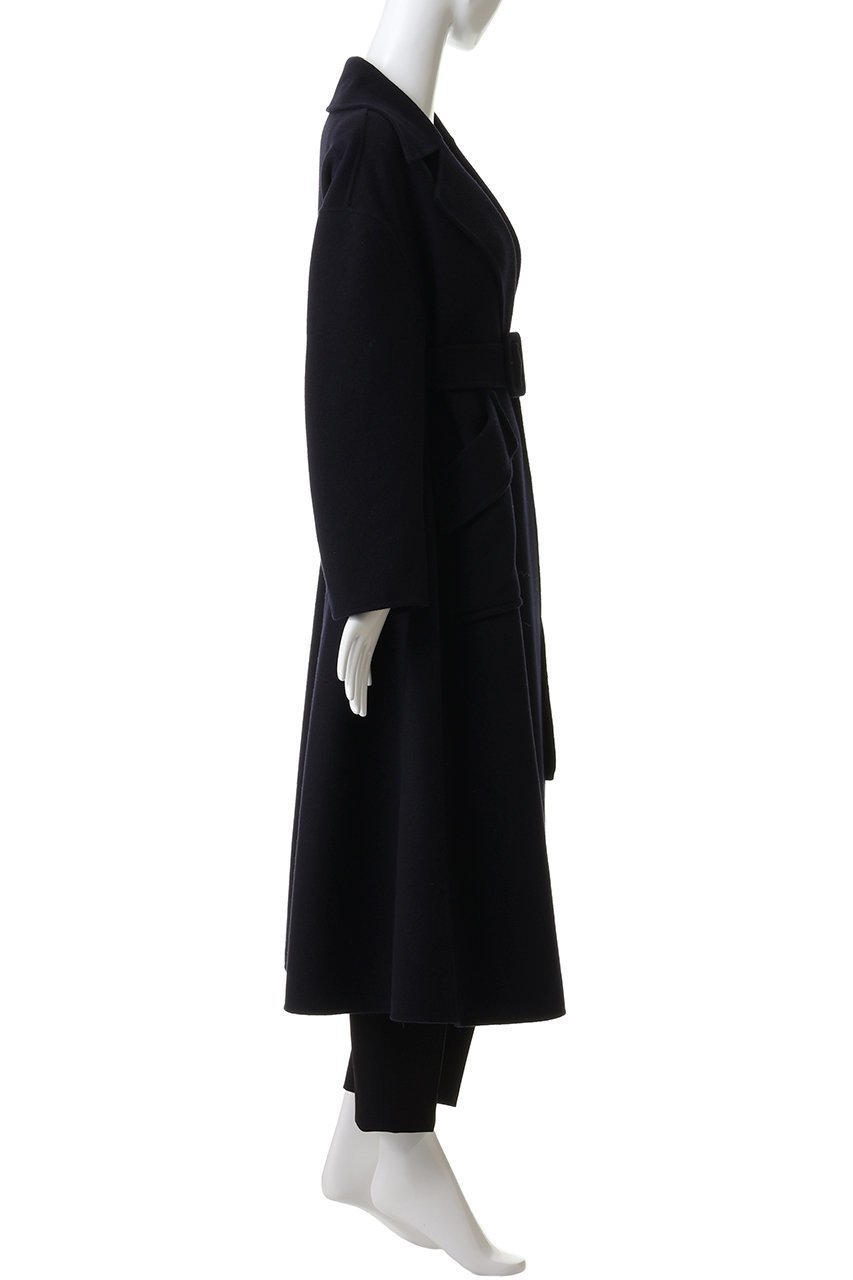 【ランバン オン ブルー/LANVIN en Bleu】のウールリバーフレアコート 人気、トレンドファッション・服の通販 founy(ファニー) ファッション Fashion レディースファッション Fashion for Women アウター Coat / Outerwear Collection コート・ロングコート・ピーコート Long Coats, Peacoats & More なめらか Smooth, Silky Texture ガウン Gown, Robe フレア Flare, Flared リラックス Relax, Relaxed Fit ロング Long, Long-Length 新作・新入荷 New Arrivals / New In other-3|ID: prp329100004765859 ipo3291000000034504657