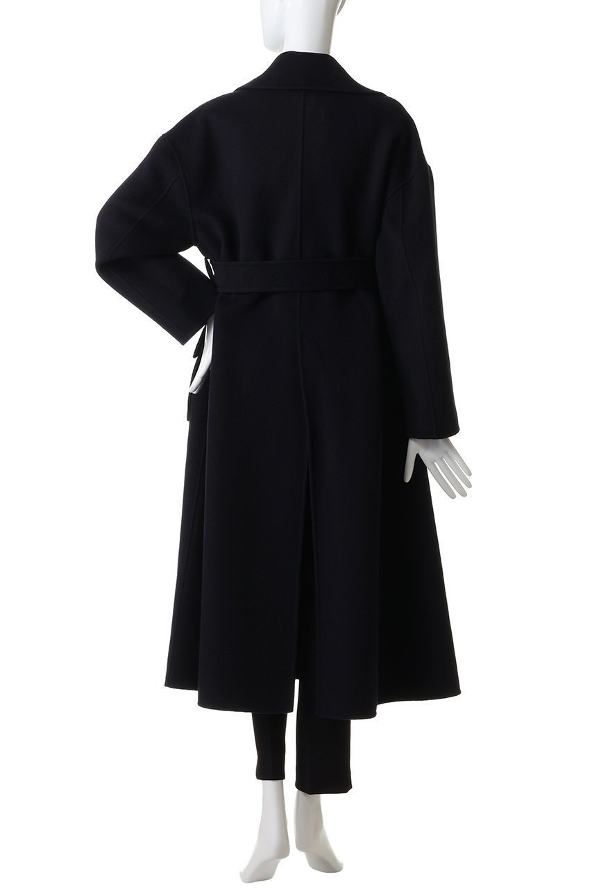 【ランバン オン ブルー/LANVIN en Bleu】のウールリバーフレアコート 人気、トレンドファッション・服の通販 founy(ファニー) ファッション Fashion レディースファッション Fashion for Women アウター Coat / Outerwear Collection コート・ロングコート・ピーコート Long Coats, Peacoats & More なめらか Smooth, Silky Texture ガウン Gown, Robe フレア Flare, Flared リラックス Relax, Relaxed Fit ロング Long, Long-Length 新作・新入荷 New Arrivals / New In other-4|ID: prp329100004765859 ipo3291000000034504658