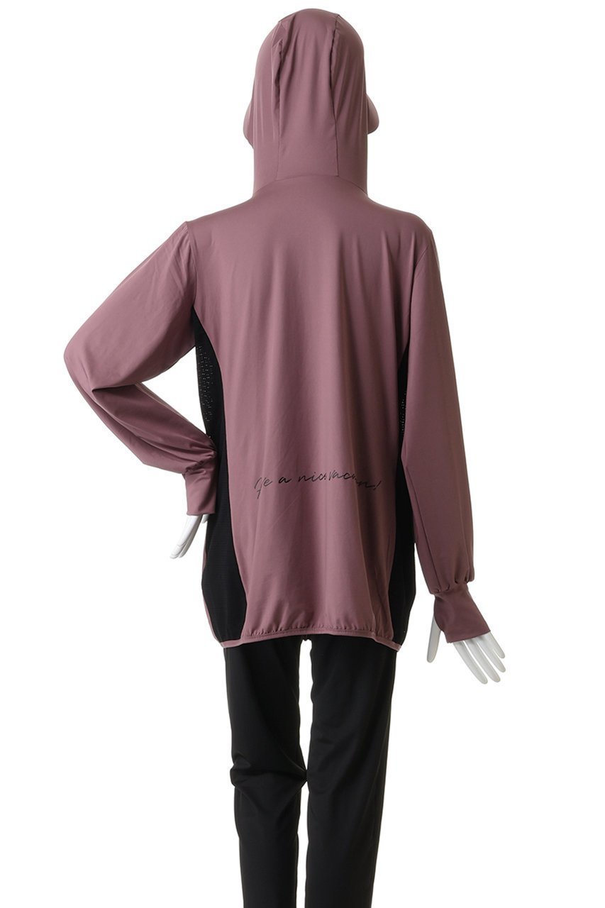 【レイール/Reir】の【San-ai Resort】【UPF50+】つば付きラッシュ・レギンスセット 人気、トレンドファッション・服の通販 founy(ファニー) 　ファッション　Fashion　レディースファッション　Fashion for Women　パンツ　Pants & Trousers　レギンス　Leggings & Stretch Pants　スポーツウェア　Functional & Stylish Sportswear　スポーツ トップス　Athletic Tops / Workout Tops / Training Shirts　2026年　2026　なめらか　Smooth, Silky Texture　ストレッチ　Stretch, Stretchy Fabric　スポーツ　Sports, Activewear　パーカー　Hoodie, Parka　メッシュ　Mesh, Net Fabric　リラックス　Relax, Relaxed Fit　レギンス　Leggings, Stretch Pants　夏　Summer　春　Spring　S/S・春夏　SS, Spring/Summer, Warm Season　other-4|ID: prp329100004765860 ipo3291000000035294405