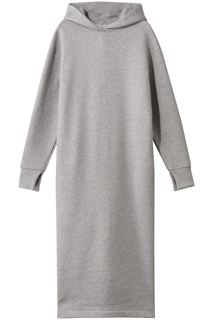 【スリー ドッツ/three dots】のスリークテリー フーデッドドレス インテリア・キッズ・メンズ・レディースファッション・服の通販 founy(ファニー) ファッション Fashion レディースファッション Fashion for Women ワンピース Dresses フォーマル・パーティードレス・結婚式用ドレス Elegant & Casual Dresses チュニック Tunic Tops & Dresses チュニック Tunic, Long Top モダン Modern, Contemporary リラックス Relax, Relaxed Fit ロング Long, Long-Length エレガント 上品 Elegant メランジグレー|ID: prp329100004765861 ipo3291000000036076880