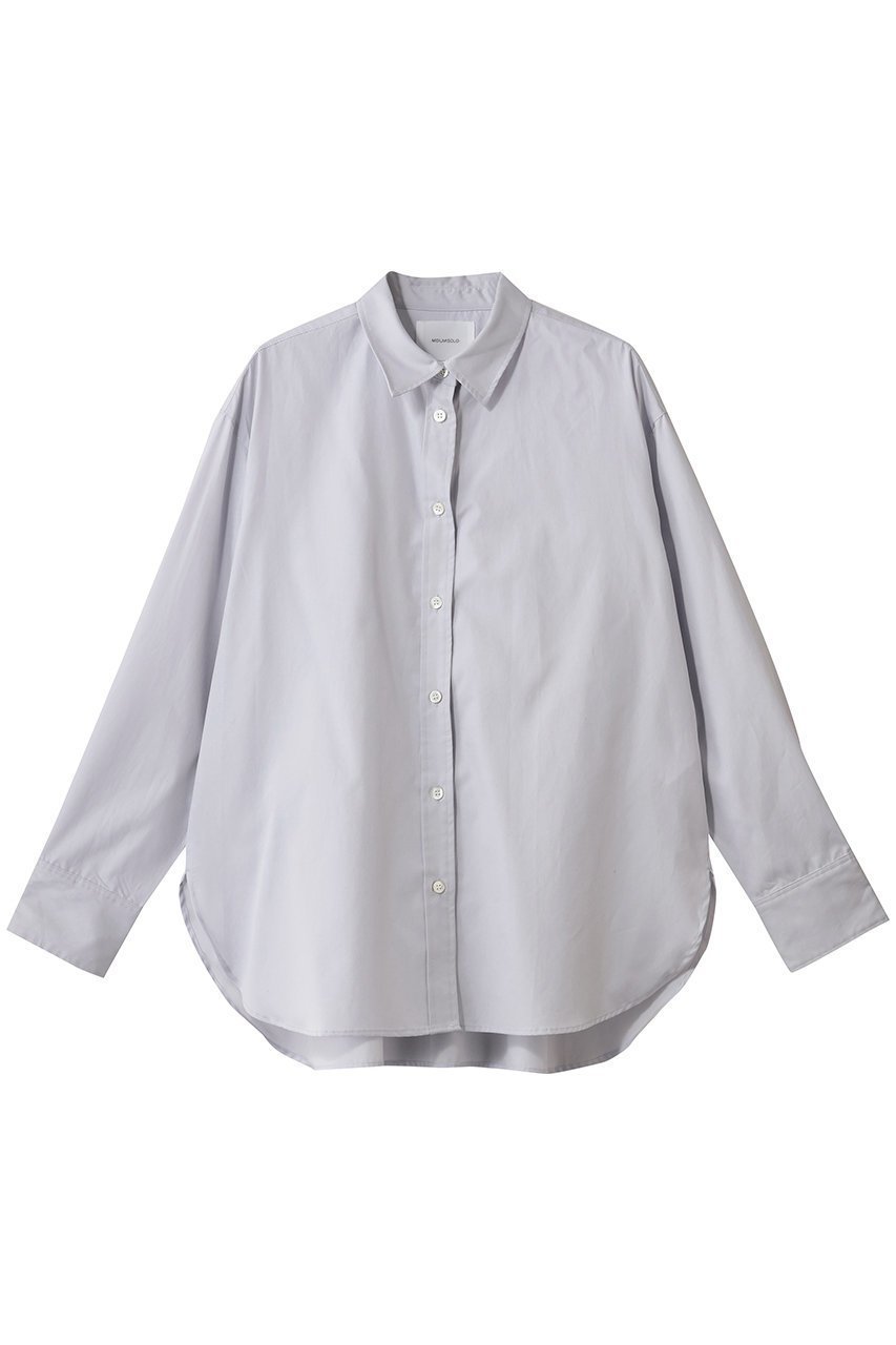 【ミディウミソリッド/MIDIUMISOLID】のbasic backgathered shirt シャツ インテリア・キッズ・メンズ・レディースファッション・服の通販 founy(ファニー) ファッション Fashion レディースファッション Fashion for Women トップス・カットソー Cut & Sew Tops シャツ・ブラウス・オフィスカジュアル Elegant Blouses & Button-Ups ギャザー Gathered, Ruffled シンプル Simple, Minimal スリーブ Sleeve, Long Sleeve / Short Sleeve ベーシック Basic, Essential ロング Long, Long-Length エレガント 上品 Elegant 新作・新入荷 New Arrivals / New In l.gray|ID: prp329100004765862 ipo3291000000034504683