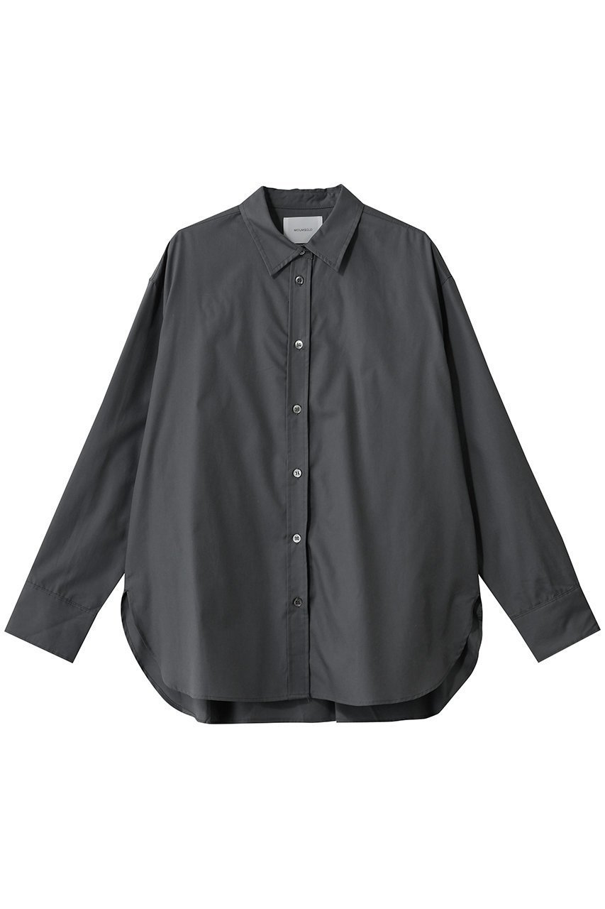 【ミディウミソリッド/MIDIUMISOLID】のbasic backgathered shirt シャツ インテリア・キッズ・メンズ・レディースファッション・服の通販 founy(ファニー) ファッション Fashion レディースファッション Fashion for Women トップス・カットソー Cut & Sew Tops シャツ・ブラウス・オフィスカジュアル Elegant Blouses & Button-Ups ギャザー Gathered, Ruffled シンプル Simple, Minimal スリーブ Sleeve, Long Sleeve / Short Sleeve ベーシック Basic, Essential ロング Long, Long-Length エレガント 上品 Elegant 新作・新入荷 New Arrivals / New In c.gray|ID: prp329100004765862 ipo3291000000034504684