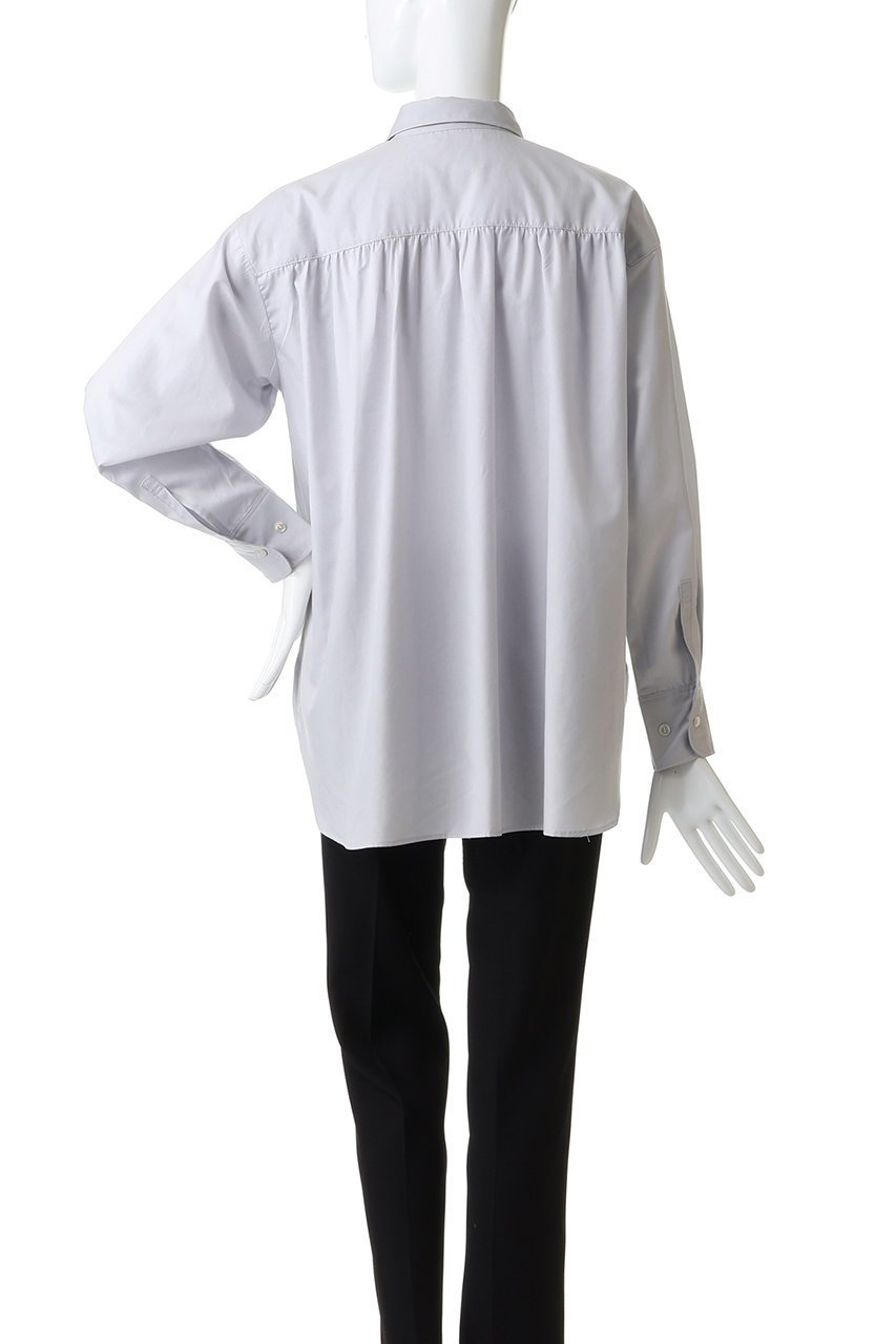 【ミディウミソリッド/MIDIUMISOLID】のbasic backgathered shirt シャツ 人気、トレンドファッション・服の通販 founy(ファニー) ファッション Fashion レディースファッション Fashion for Women トップス・カットソー Cut & Sew Tops シャツ・ブラウス・オフィスカジュアル Elegant Blouses & Button-Ups ギャザー Gathered, Ruffled シンプル Simple, Minimal スリーブ Sleeve, Long Sleeve / Short Sleeve ベーシック Basic, Essential ロング Long, Long-Length エレガント 上品 Elegant 新作・新入荷 New Arrivals / New In other-4|ID: prp329100004765862 ipo3291000000034504688