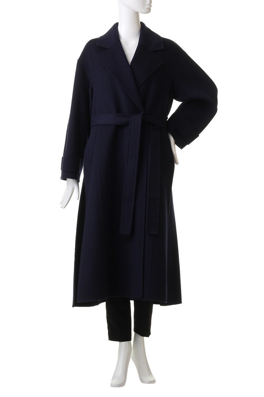 【ル フィル/LE PHIL】のソフトウールリバートレンチコート 人気、トレンドファッション・服の通販 founy(ファニー) ファッション Fashion レディースファッション Fashion for Women アウター Coat / Outerwear Collection コート・ロングコート・ピーコート Long Coats, Peacoats & More トレンチコート / 春秋の定番アウター Trench Coats エレガント 上品 Elegant スリット Slit, Slit Detail ダブル Double, Double-Breasted フォルム Silhouette, Form マキシ Maxi, Full Length リバーシブル Reversible, Two-Sided リラックス Relax, Relaxed Fit ロング Long, Long-Length other-2|ID: prp329100004765864 ipo3291000000034504701