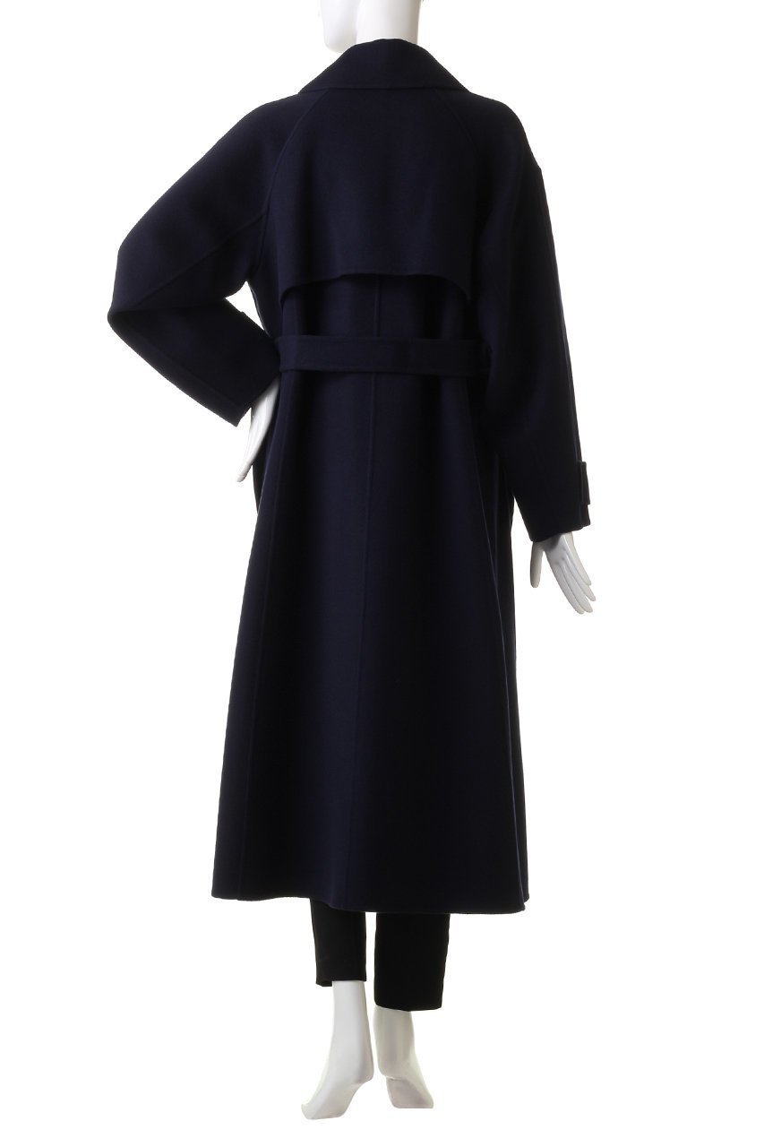 【ル フィル/LE PHIL】のソフトウールリバートレンチコート 人気、トレンドファッション・服の通販 founy(ファニー) ファッション Fashion レディースファッション Fashion for Women アウター Coat / Outerwear Collection コート・ロングコート・ピーコート Long Coats, Peacoats & More トレンチコート / 春秋の定番アウター Trench Coats エレガント 上品 Elegant スリット Slit, Slit Detail ダブル Double, Double-Breasted フォルム Silhouette, Form マキシ Maxi, Full Length リバーシブル Reversible, Two-Sided リラックス Relax, Relaxed Fit ロング Long, Long-Length other-4|ID: prp329100004765864 ipo3291000000034504703