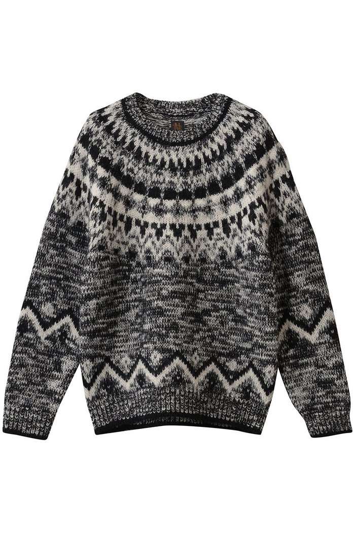 【バトナー/BATONER / MEN】の【MEN】モヘア ノルディック クルー ネック インテリア・キッズ・メンズ・レディースファッション・服の通販 founy(ファニー) https://founy.com/ ファッション Fashion メンズファッション Fashion for Men トップス・カットソー Cut & Sew Tops ニット・セーター / 定番トップス Knit Tops & Sweaters なめらか Smooth, Silky Texture スラックス Slacks, Dress Pants デニム Denim, Jeans Material モダン Modern, Contemporary 新作・新入荷 New Arrivals / New In A/W・秋冬 Autumn/Winter |ID: prp329100004765865 ipo3291000000034504706