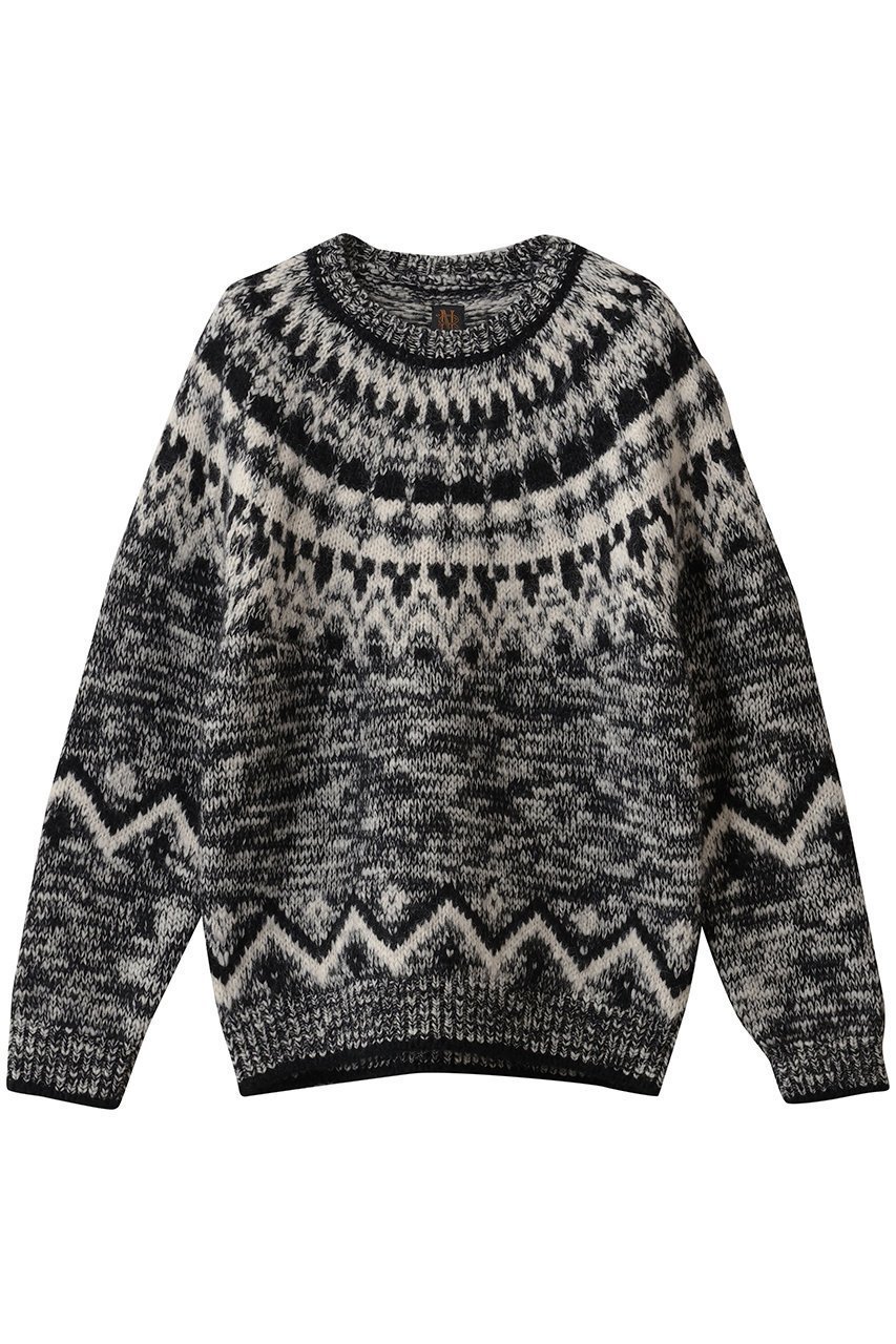 【バトナー/BATONER / MEN】の【MEN】モヘア ノルディック クルーネック 人気、トレンドファッション・服の通販 founy(ファニー) 　ファッション　Fashion　メンズファッション　Fashion for Men　トップス・カットソー　Cut & Sew Tops　ニット・セーター / 定番トップス　Knit Tops & Sweaters　なめらか　Smooth, Silky Texture　スラックス　Slacks, Dress Pants　デニム　Denim, Jeans Material　モダン　Modern, Contemporary　A/W・秋冬　Autumn/Winter　 other-1|ID: prp329100004765865 ipo3291000000035680746