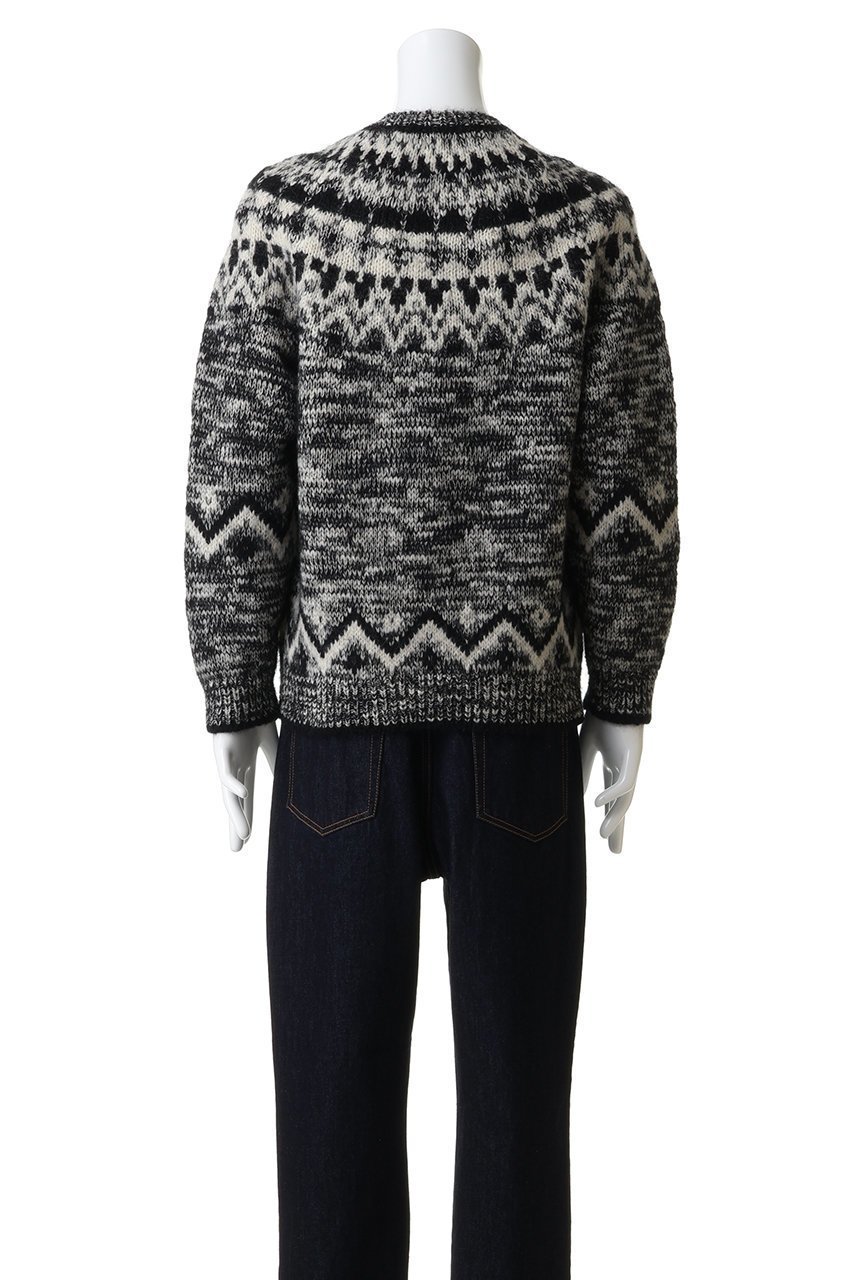 【バトナー/BATONER / MEN】の【MEN】モヘア ノルディック クルーネック 人気、トレンドファッション・服の通販 founy(ファニー) 　ファッション　Fashion　メンズファッション　Fashion for Men　トップス・カットソー　Cut & Sew Tops　ニット・セーター / 定番トップス　Knit Tops & Sweaters　なめらか　Smooth, Silky Texture　スラックス　Slacks, Dress Pants　デニム　Denim, Jeans Material　モダン　Modern, Contemporary　A/W・秋冬　Autumn/Winter　other-4|ID: prp329100004765865 ipo3291000000035680752