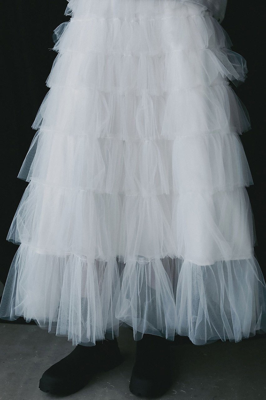 【ハー/HER.】の【11/13 12:00販売開始】チュールティアードスカート インテリア・キッズ・メンズ・レディースファッション・服の通販 founy(ファニー) ファッション Fashion レディースファッション Fashion for Women スカート Skirts ティアードスカート Tiered Skirts ロングスカート Long Skirts / Maxi & Midi Skirts チュール Tulip, Tulip Motif ロング Long, Long-Length 新作・新入荷 New Arrivals / New In オフホワイト|ID: prp329100004766607 ipo3291000000034514674