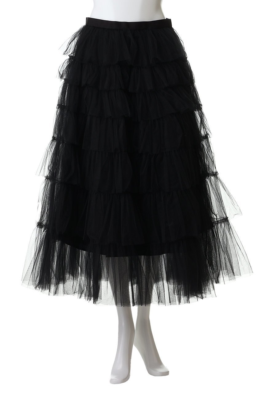 【ハー/HER.】のチュールティアードスカート 人気、トレンドファッション・服の通販 founy(ファニー) 　ファッション　Fashion　レディースファッション　Fashion for Women　スカート　Skirts　ティアードスカート　Tiered Skirts　ロングスカート　Long Skirts / Maxi & Midi Skirts　チュール　Tulip, Tulip Motif　ロング　Long, Long-Length　other-2|ID: prp329100004766607 ipo3291000000035587533