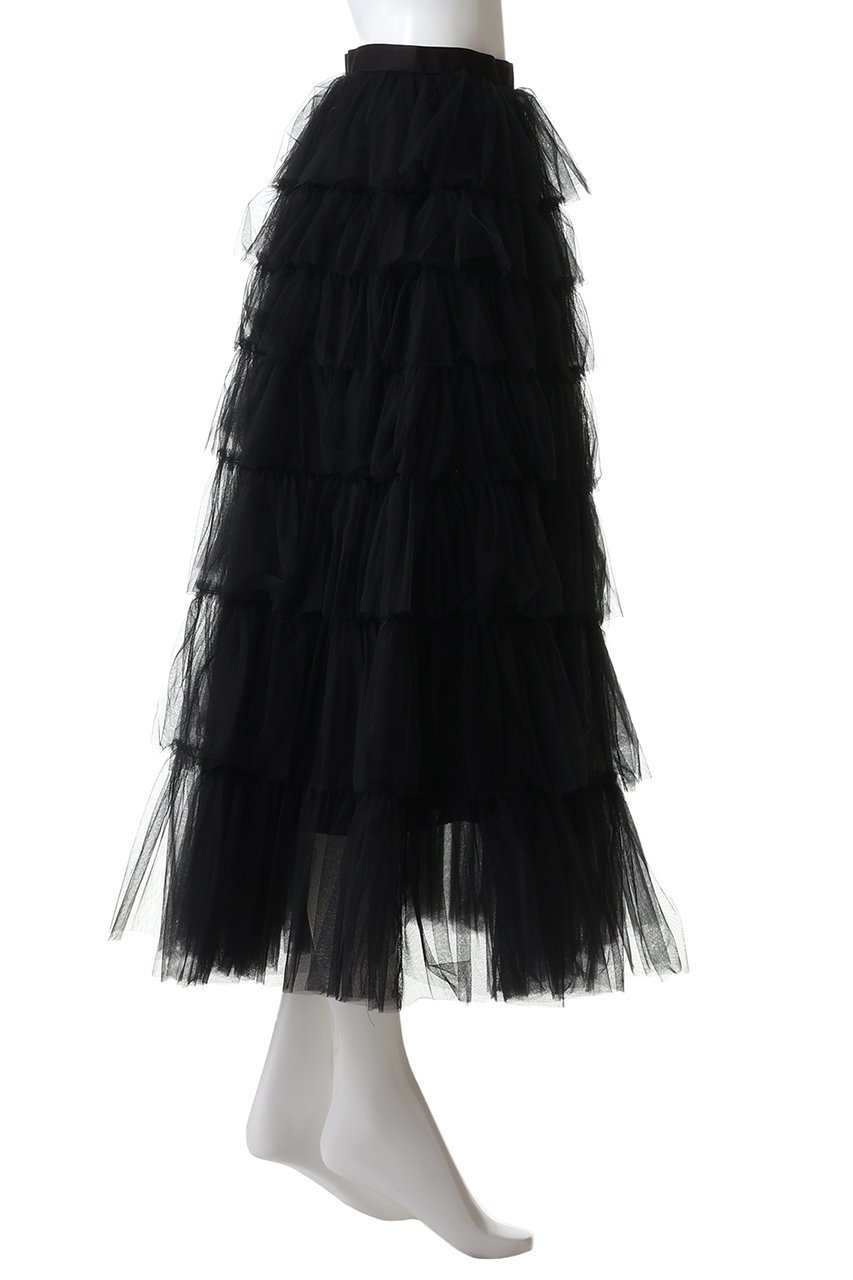 【ハー/HER.】のチュールティアードスカート 人気、トレンドファッション・服の通販 founy(ファニー) 　ファッション　Fashion　レディースファッション　Fashion for Women　スカート　Skirts　ティアードスカート　Tiered Skirts　ロングスカート　Long Skirts / Maxi & Midi Skirts　チュール　Tulip, Tulip Motif　ロング　Long, Long-Length　other-3|ID: prp329100004766607 ipo3291000000035587534