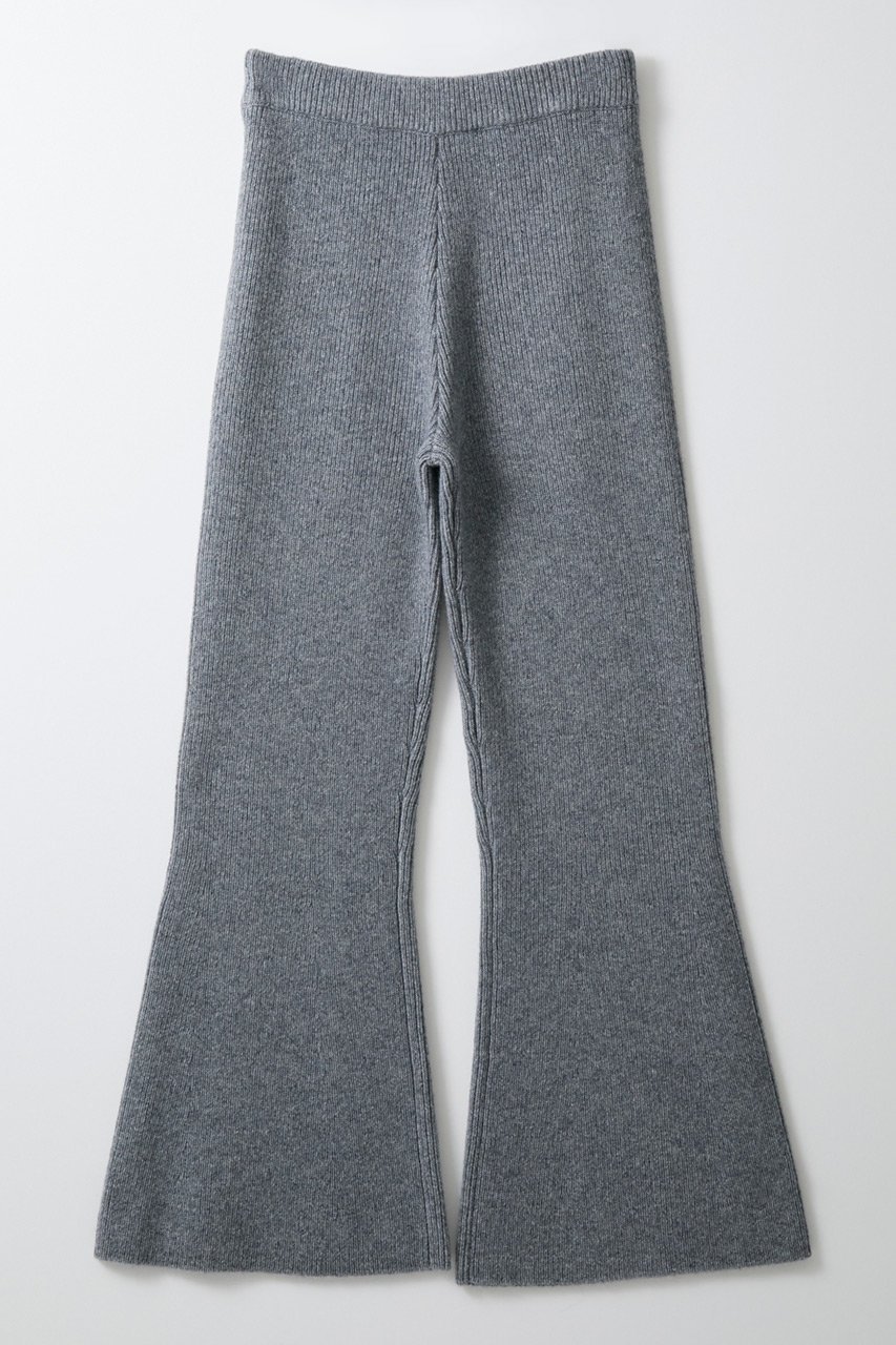【ハー/HER.】の【11/13 12:00販売開始】ニットパンツ インテリア・キッズ・メンズ・レディースファッション・服の通販 founy(ファニー) 　ファッション　Fashion　レディースファッション　Fashion for Women　パンツ　Pants & Trousers　おすすめ　Recommended / Our Picks　ジャケット　Jacket, Outerwear　フォルム　Silhouette, Form　フレア　Flare, Flared　エレガント 上品　Elegant　新作・新入荷　New Arrivals / New In　グレー|ID: prp329100004766608 ipo3291000000034514684