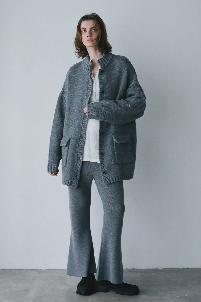 【ハー/HER.】の【11/13 12:00販売開始】ニットパンツ 人気、トレンドファッション・服の通販 founy(ファニー) 　ファッション　Fashion　レディースファッション　Fashion for Women　パンツ　Pants & Trousers　おすすめ　Recommended / Our Picks　ジャケット　Jacket, Outerwear　フォルム　Silhouette, Form　フレア　Flare, Flared　エレガント 上品　Elegant　新作・新入荷　New Arrivals / New In　other-6|ID: prp329100004766608 ipo3291000000034514689