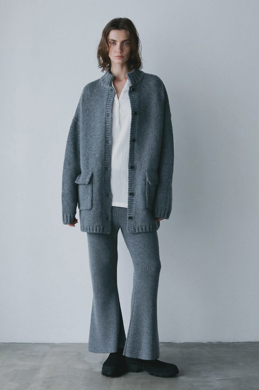 【ハー/HER.】の【11/13 12:00販売開始】ニットパンツ 人気、トレンドファッション・服の通販 founy(ファニー) 　ファッション　Fashion　レディースファッション　Fashion for Women　パンツ　Pants & Trousers　おすすめ　Recommended / Our Picks　ジャケット　Jacket, Outerwear　フォルム　Silhouette, Form　フレア　Flare, Flared　エレガント 上品　Elegant　新作・新入荷　New Arrivals / New In　other-8|ID: prp329100004766608 ipo3291000000034514691