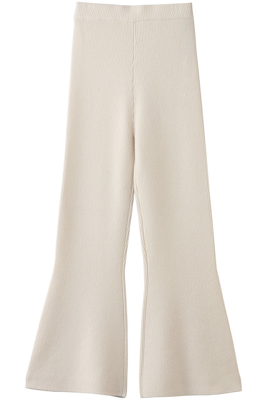 【ハー/HER.】のニットパンツ インテリア・キッズ・メンズ・レディースファッション・服の通販 founy(ファニー) ファッション Fashion レディースファッション Fashion for Women パンツ Pants & Trousers おすすめ Recommended / Our Picks ジャケット Jacket, Outerwear フォルム Silhouette, Form フレア Flare, Flared エレガント 上品 Elegant ホワイト|ID: prp329100004766608 ipo3291000000035478747