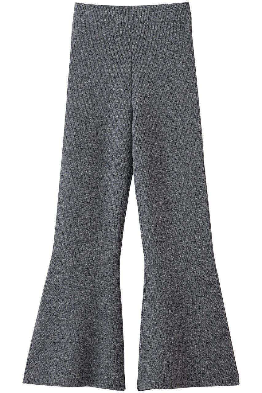 【ハー/HER.】のニットパンツ インテリア・キッズ・メンズ・レディースファッション・服の通販 founy(ファニー) ファッション Fashion レディースファッション Fashion for Women パンツ Pants & Trousers おすすめ Recommended / Our Picks ジャケット Jacket, Outerwear フォルム Silhouette, Form フレア Flare, Flared エレガント 上品 Elegant グレー|ID: prp329100004766608 ipo3291000000035478748