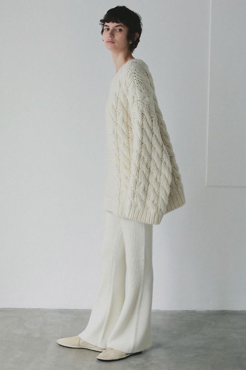 【ハー/HER.】のニットパンツ 人気、トレンドファッション・服の通販 founy(ファニー) ファッション Fashion レディースファッション Fashion for Women パンツ Pants & Trousers おすすめ Recommended / Our Picks ジャケット Jacket, Outerwear フォルム Silhouette, Form フレア Flare, Flared エレガント 上品 Elegant other-8|ID: prp329100004766608 ipo3291000000035988695