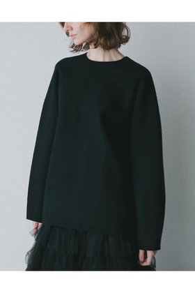 【ハー/HER.】 【11/13 12:00販売開始】メルトンリバープルオーバー人気、トレンドファッション・服の通販 founy(ファニー) ファッション Fashion レディースファッション Fashion for Women トップス・カットソー Cut & Sew Tops シャツ・ブラウス・オフィスカジュアル Elegant Blouses & Button-Ups カジュアルプルオーバー・ニットトップス Pullovers & Knit Tops / Casual Pullovers スリーブ Sleeve, Long Sleeve / Short Sleeve フォルム Silhouette, Form メルトン Melton, Heavy Wool ロング Long, Long-Length 新作・新入荷 New Arrivals / New In 軽量 Lightweight, Ultra Light |ID:prp329100004766610