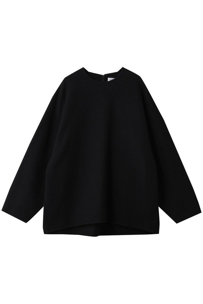 【ハー/HER.】のメルトンリバープルオーバー インテリア・キッズ・メンズ・レディースファッション・服の通販 founy(ファニー) https://founy.com/ ファッション Fashion レディースファッション Fashion for Women トップス・カットソー Cut & Sew Tops シャツ・ブラウス・オフィスカジュアル Elegant Blouses & Button-Ups カジュアルプルオーバー・ニットトップス Pullovers & Knit Tops / Casual Pullovers スリーブ Sleeve, Long Sleeve / Short Sleeve フォルム Silhouette, Form メルトン Melton, Heavy Wool ロング Long, Long-Length 軽量 Lightweight, Ultra Light |ID: prp329100004766610 ipo3291000000035359968