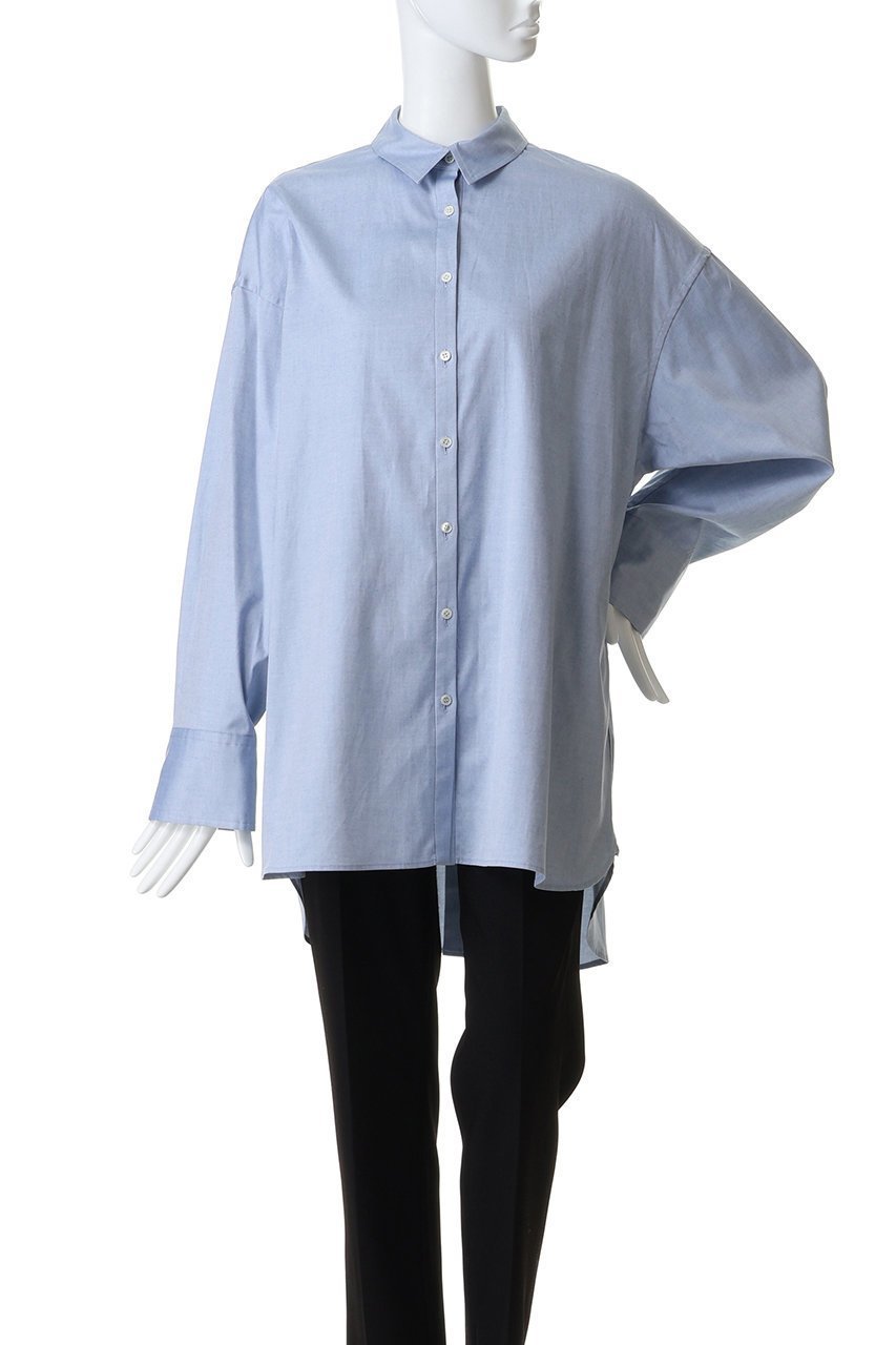 【ハー/HER.】のバックオープンレギュラーシャツ 人気、トレンドファッション・服の通販 founy(ファニー) 　ファッション　Fashion　レディースファッション　Fashion for Women　トップス・カットソー　Cut & Sew Tops　シャツ・ブラウス・オフィスカジュアル　Elegant Blouses & Button-Ups　バッグ　Bags　おすすめ　Recommended / Our Picks　スリーブ　Sleeve, Long Sleeve / Short Sleeve　センター　Center, Center Line　フロント　Front, Front Design　ベーシック　Basic, Essential　レギュラー　Regular, Standard Fit　ロング　Long, Long-Length　other-5|ID: prp329100004766611 ipo3291000000034594482