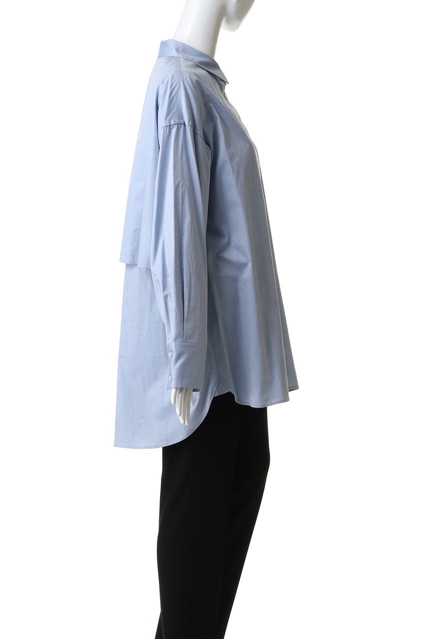 【ハー/HER.】のバックオープンレギュラーシャツ 人気、トレンドファッション・服の通販 founy(ファニー) 　ファッション　Fashion　レディースファッション　Fashion for Women　トップス・カットソー　Cut & Sew Tops　シャツ・ブラウス・オフィスカジュアル　Elegant Blouses & Button-Ups　バッグ　Bags　おすすめ　Recommended / Our Picks　スリーブ　Sleeve, Long Sleeve / Short Sleeve　センター　Center, Center Line　フロント　Front, Front Design　ベーシック　Basic, Essential　レギュラー　Regular, Standard Fit　ロング　Long, Long-Length　other-6|ID: prp329100004766611 ipo3291000000034594483