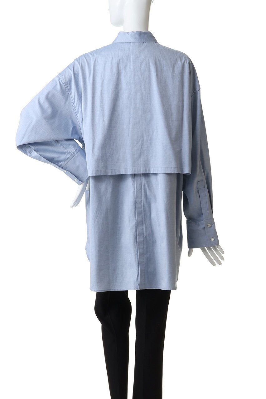 【ハー/HER.】のバックオープンレギュラーシャツ 人気、トレンドファッション・服の通販 founy(ファニー) 　ファッション　Fashion　レディースファッション　Fashion for Women　トップス・カットソー　Cut & Sew Tops　シャツ・ブラウス・オフィスカジュアル　Elegant Blouses & Button-Ups　バッグ　Bags　おすすめ　Recommended / Our Picks　スリーブ　Sleeve, Long Sleeve / Short Sleeve　センター　Center, Center Line　フロント　Front, Front Design　ベーシック　Basic, Essential　レギュラー　Regular, Standard Fit　ロング　Long, Long-Length　other-4|ID: prp329100004766611 ipo3291000000035587554